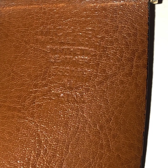 Michael Kors Signature Monogram Logo Belt Women’s Square Buckle Brown Authentic - Picture 11 of 12